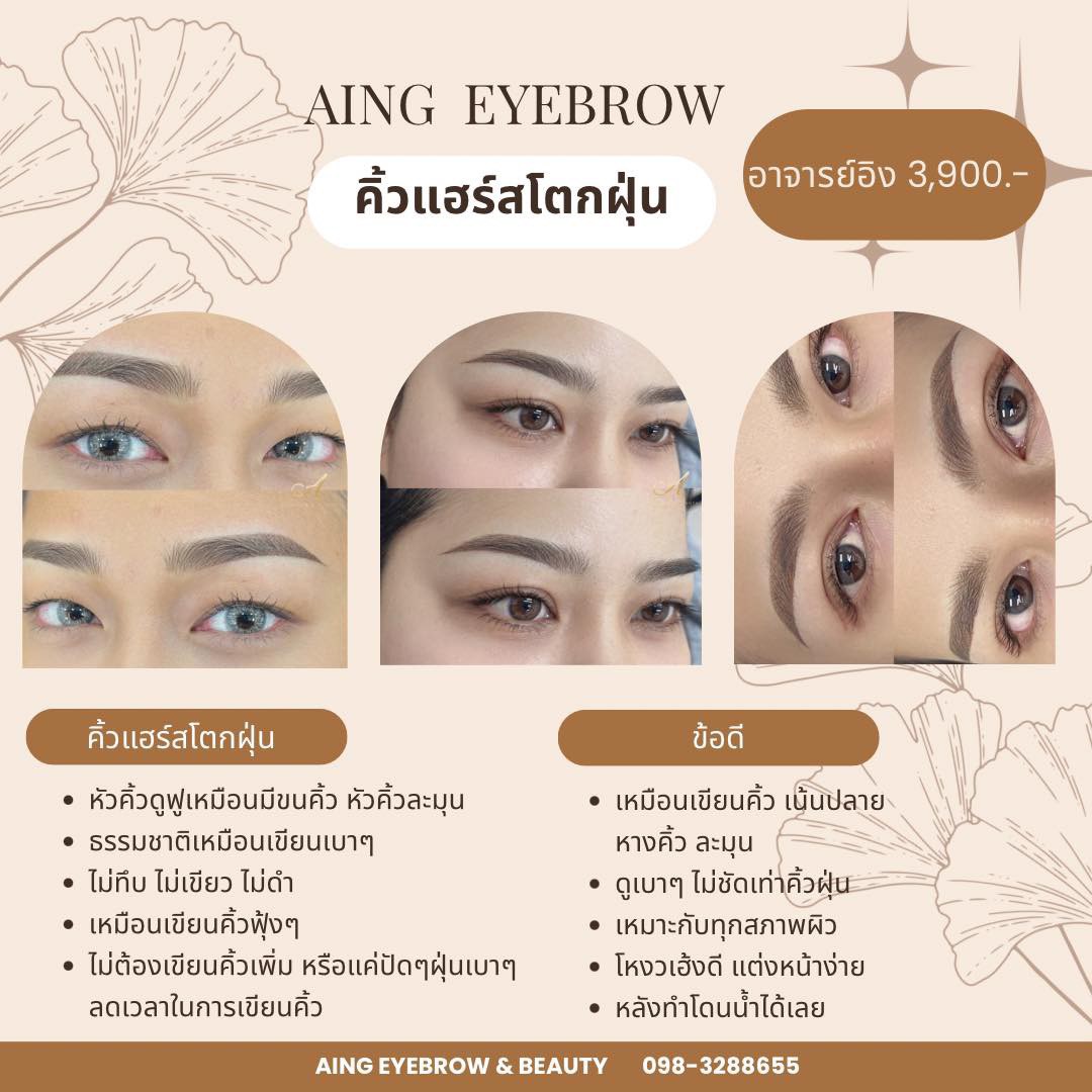 คิ้วแฮร์สโตกฝุ่น